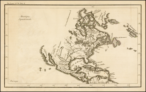 55-North America Map By Pierre Filloeul