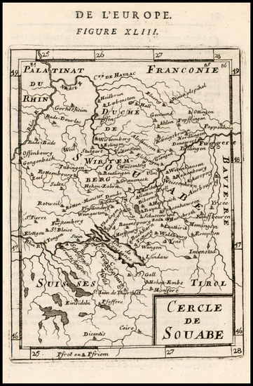 12-Germany Map By Alain Manesson Mallet