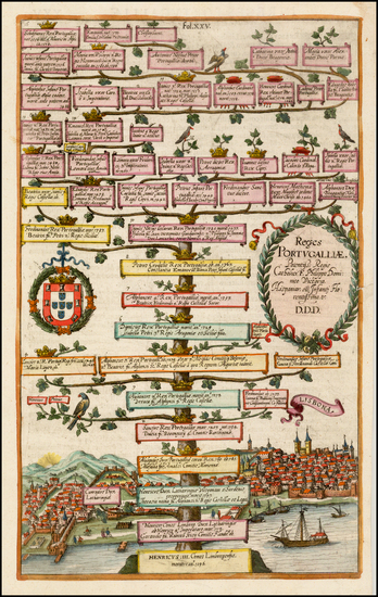 8-Portugal Map By Antonio Albizzi