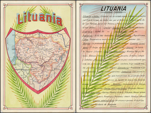 27-Baltic Countries Map By Antonio F. Raggio