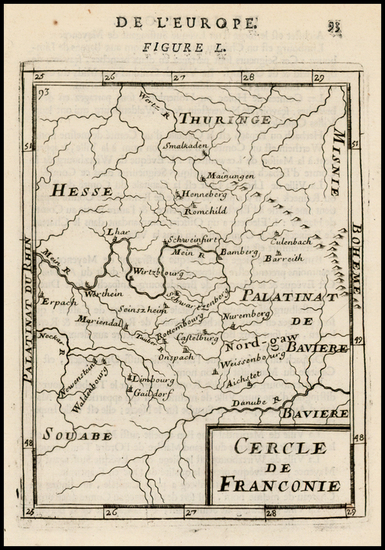 31-Europe, Portraits & People and Germany Map By Alain Manesson Mallet