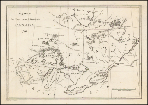 8-Midwest and Canada Map By Stephen H. Long