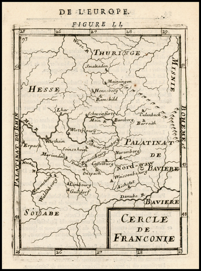 43-Europe, Portraits & People and Germany Map By Alain Manesson Mallet