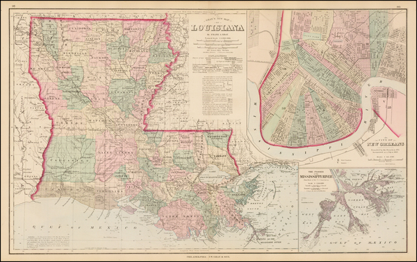 52-South Map By O.W. Gray