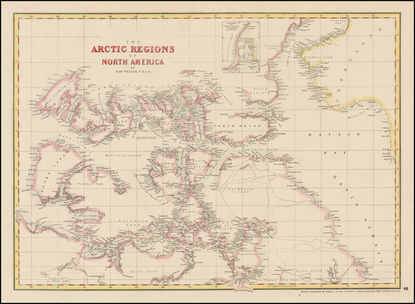 47-Polar Maps and Canada Map By Edward Weller