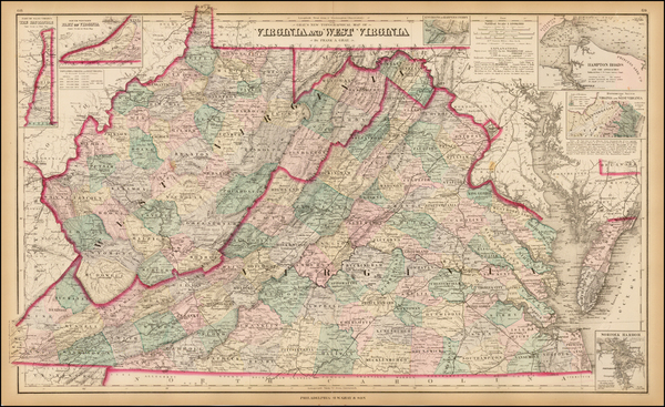 3-Mid-Atlantic and Southeast Map By O.W. Gray