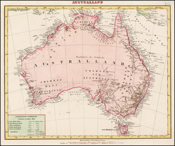 5-Australia Map By Carl Flemming