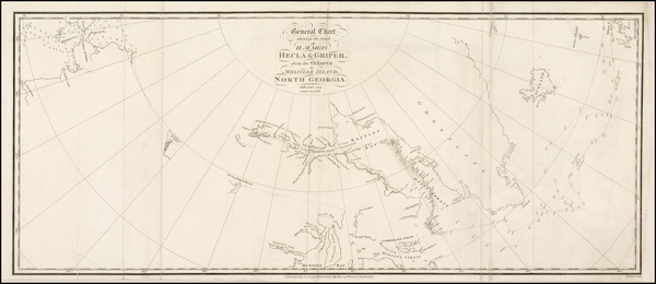 90-Polar Maps and Canada Map By William Edward Parry