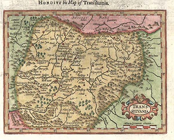 26-Europe, Romania and Balkans Map By Jodocus Hondius / Samuel Purchas