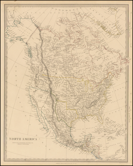 33-Texas and North America Map By SDUK