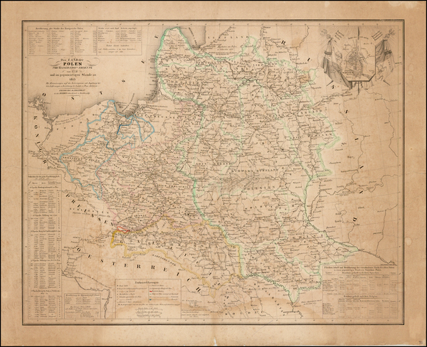 9-Poland Map By Woerl Chodzko