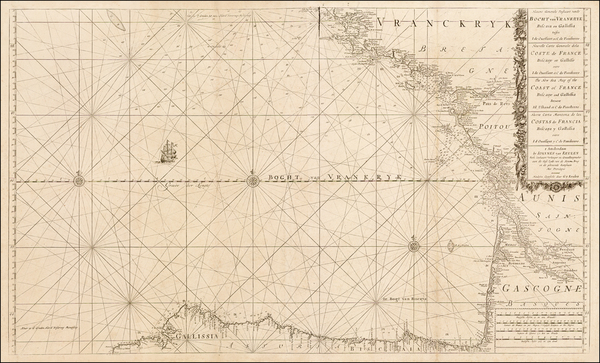 86-France Map By Gerard Van Keulen