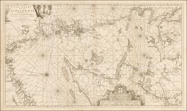 93-Scandinavia and Denmark Map By Johannes II Van Keulen