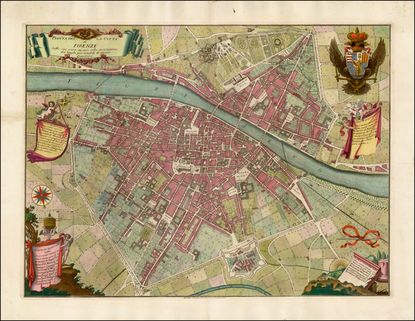 90-Italy Map By Giuseppe Bouchard / Ferdinando Ruggieri