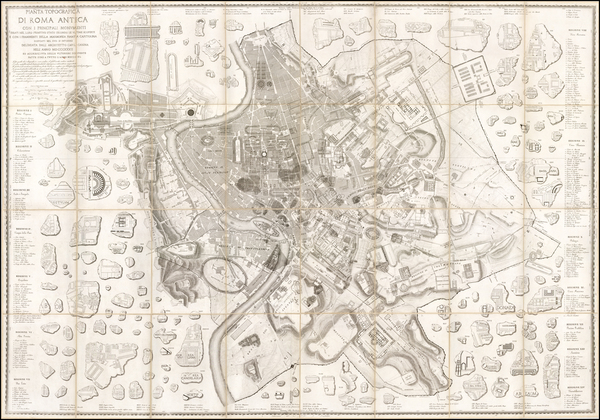 47-Italy Map By Luigi Canina