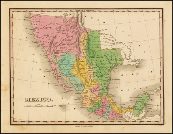 78-Texas, Southwest, Rocky Mountains and California Map By Anthony Finley