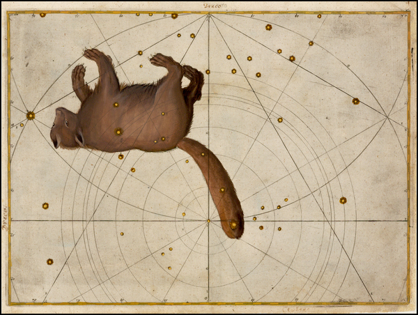 28-Celestial Maps Map By Johann Bayer