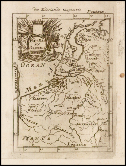 8-Netherlands Map By Alain Manesson Mallet