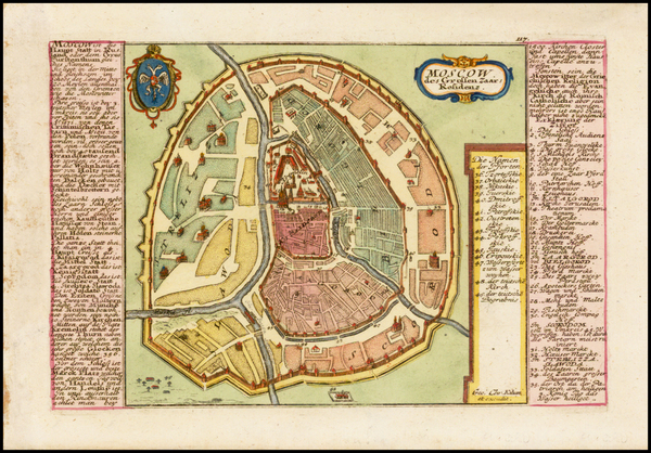 9-Russia Map By Georg Christoph Kilian