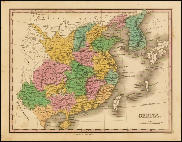 24-China and Korea Map By Anthony Finley