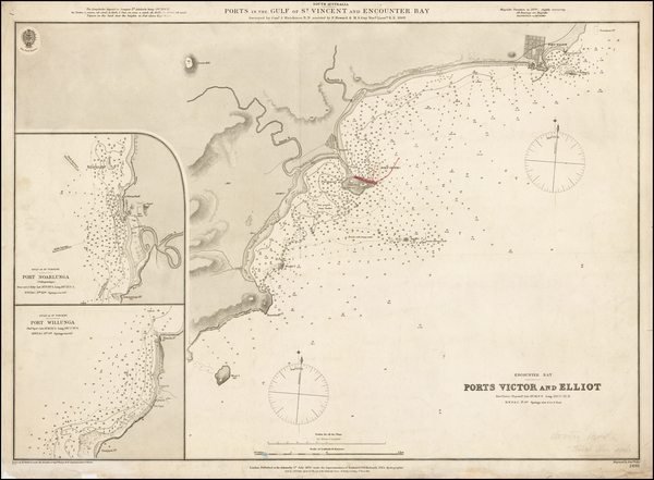 51-Australia Map By British Admiralty