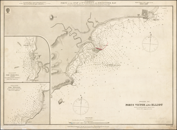 44-Australia Map By British Admiralty