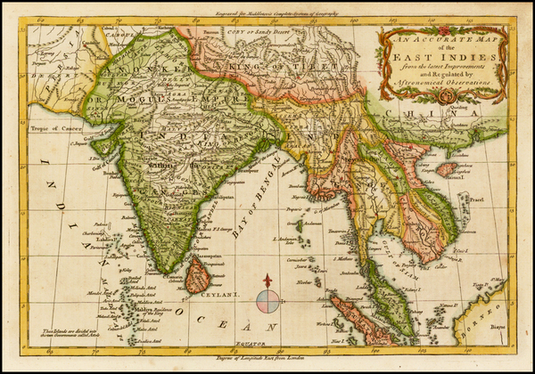 96-India and Southeast Asia Map By Christopher T. Middleton