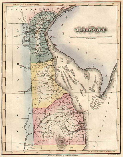 77-Mid-Atlantic Map By Fielding Lucas Jr.