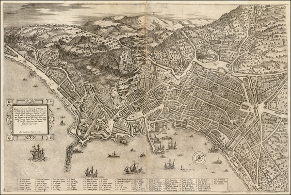 14-Italy Map By Antonio Lafreri