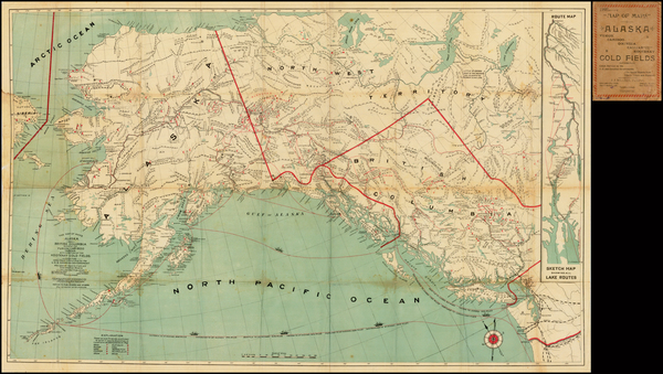 51-California and Canada Map By J.J. Millroy