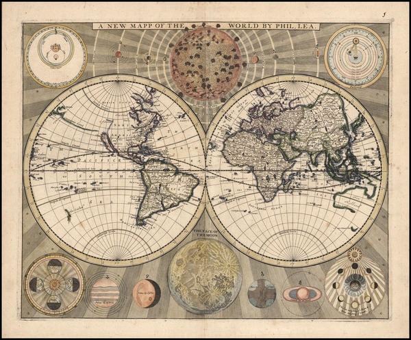 77-World and World Map By Philip Lea