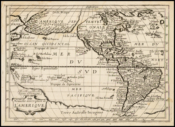 73-South America and America Map By Nicolas Berey