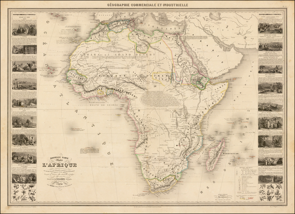 27-Africa and Africa Map By Alexandre Vuillemin