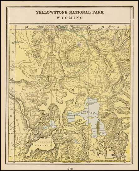 77-Rocky Mountains Map By George F. Cram