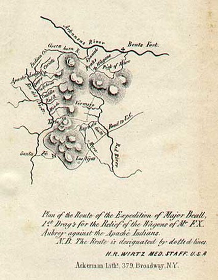 47-Southwest and Rocky Mountains Map By U.S. War Department