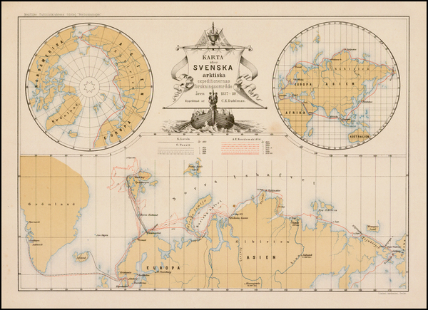 79-World, World and Polar Maps Map By 