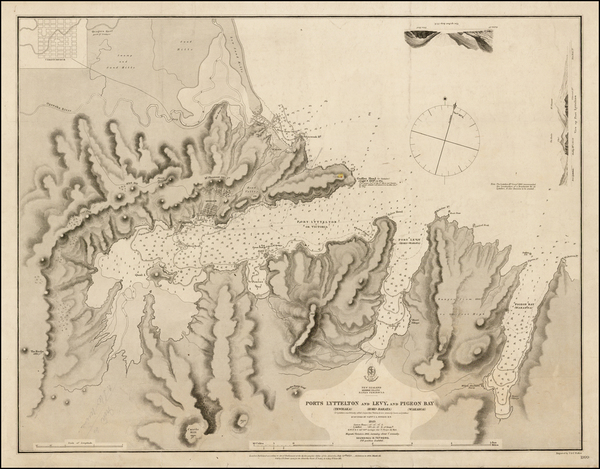 53-New Zealand Map By British Admiralty