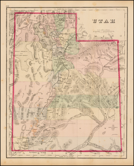 10-Southwest and Rocky Mountains Map By O.W. Gray
