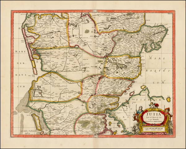 53-Scandinavia and Denmark Map By Moses Pitt