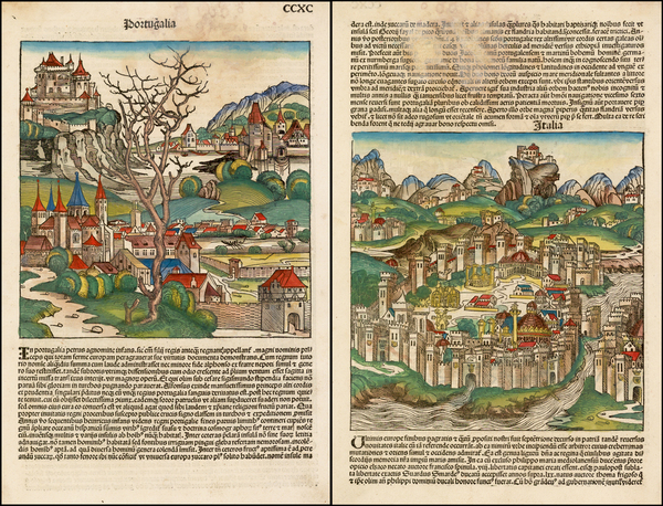 0-Turkey and Turkey & Asia Minor Map By Hartmann Schedel