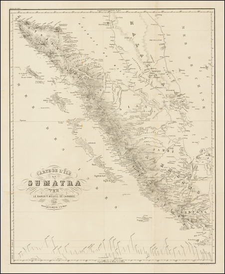 69-Indonesia Map By Pieter Baron Melvill van Carnbee 