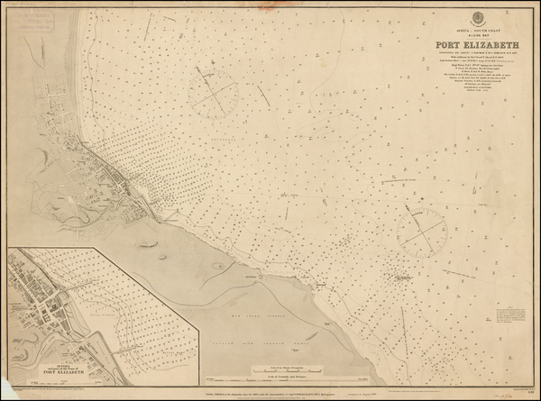 26-South Africa Map By British Admiralty