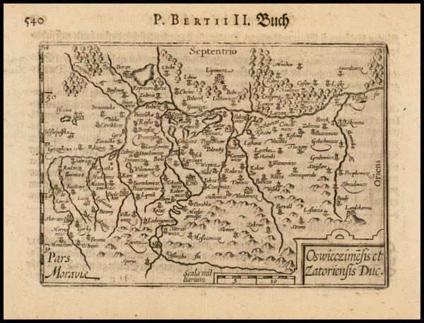 88-Poland Map By Barent Langenes