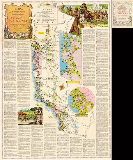 90-California Map By Lowell Butler