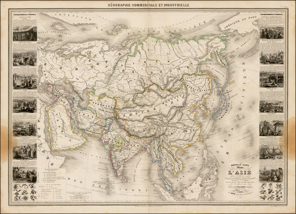 13-Asia and Asia Map By Alexandre Vuillemin