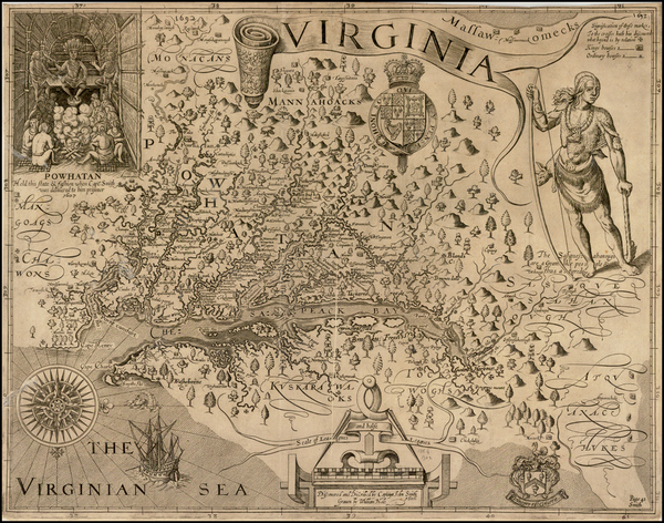 89-Mid-Atlantic, South and Southeast Map By John Smith