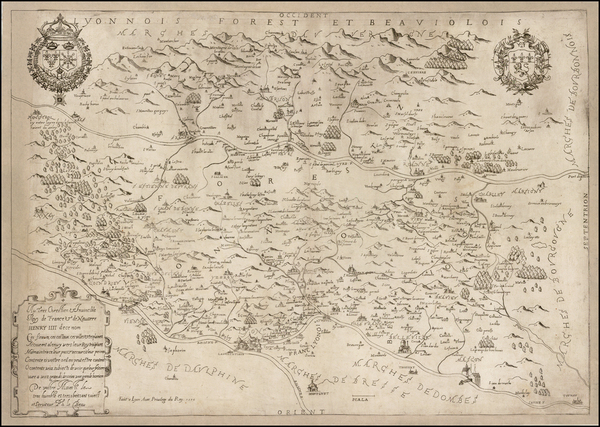 57-France Map By Philippe Le Beau