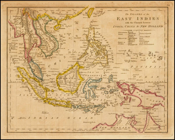 35-China, Southeast Asia and Philippines Map By Robert Wilkinson