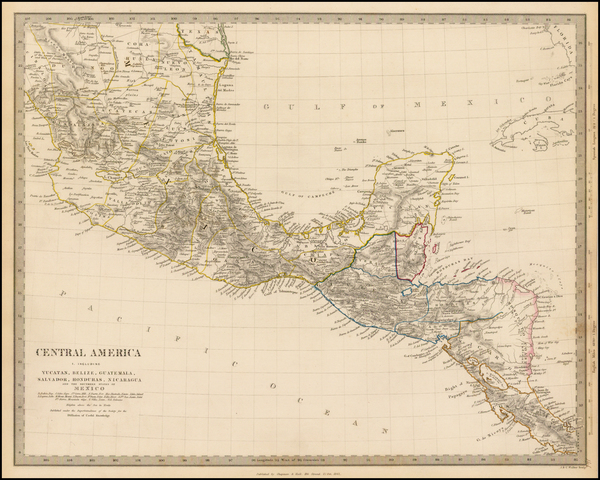 93-Central America Map By SDUK