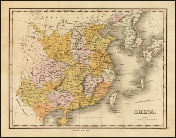 20-China and Korea Map By Anthony Finley